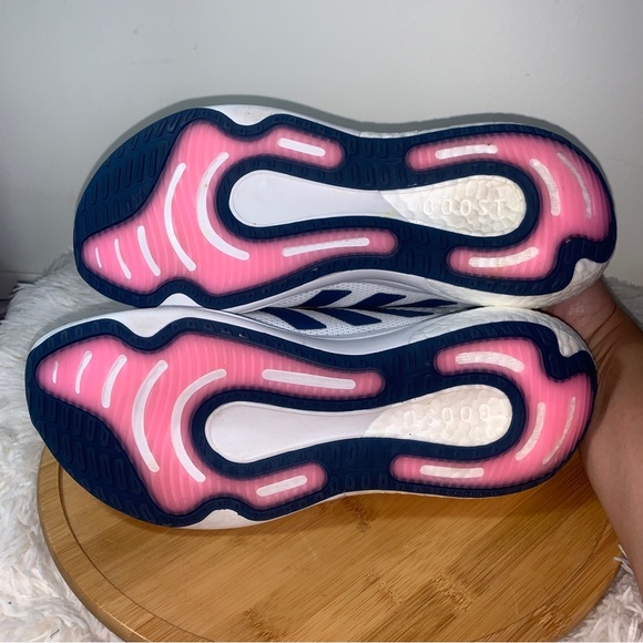 adidas Supernova Running Shoes Women’s Sz 11 White/Wonder Steel/Almost Blue - Picture 10 of 10